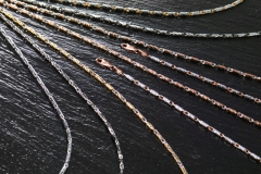 Round chains with diamond cutting